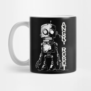 Angry Robot BW Mug